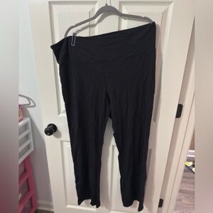 Women's Black High-Waist Stretch Leggings